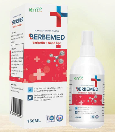 Dung dịch rửa vết thương BERBEMED